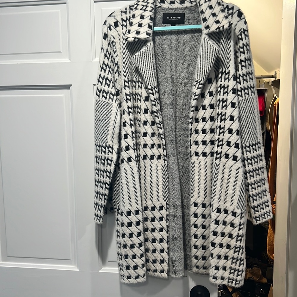 Liverpool sweater jacket.  Worn once, excellent condition.